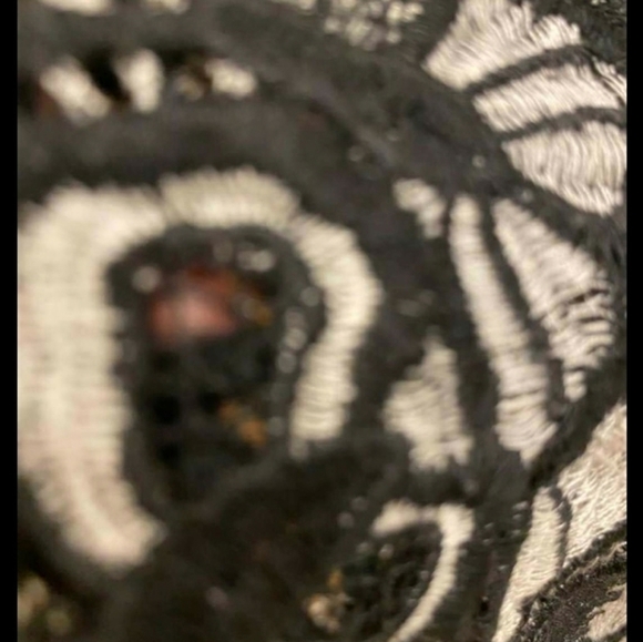 Alice+OliviaNoreen Floral Lace Midi Dress, Black/G - Picture 14 of 16